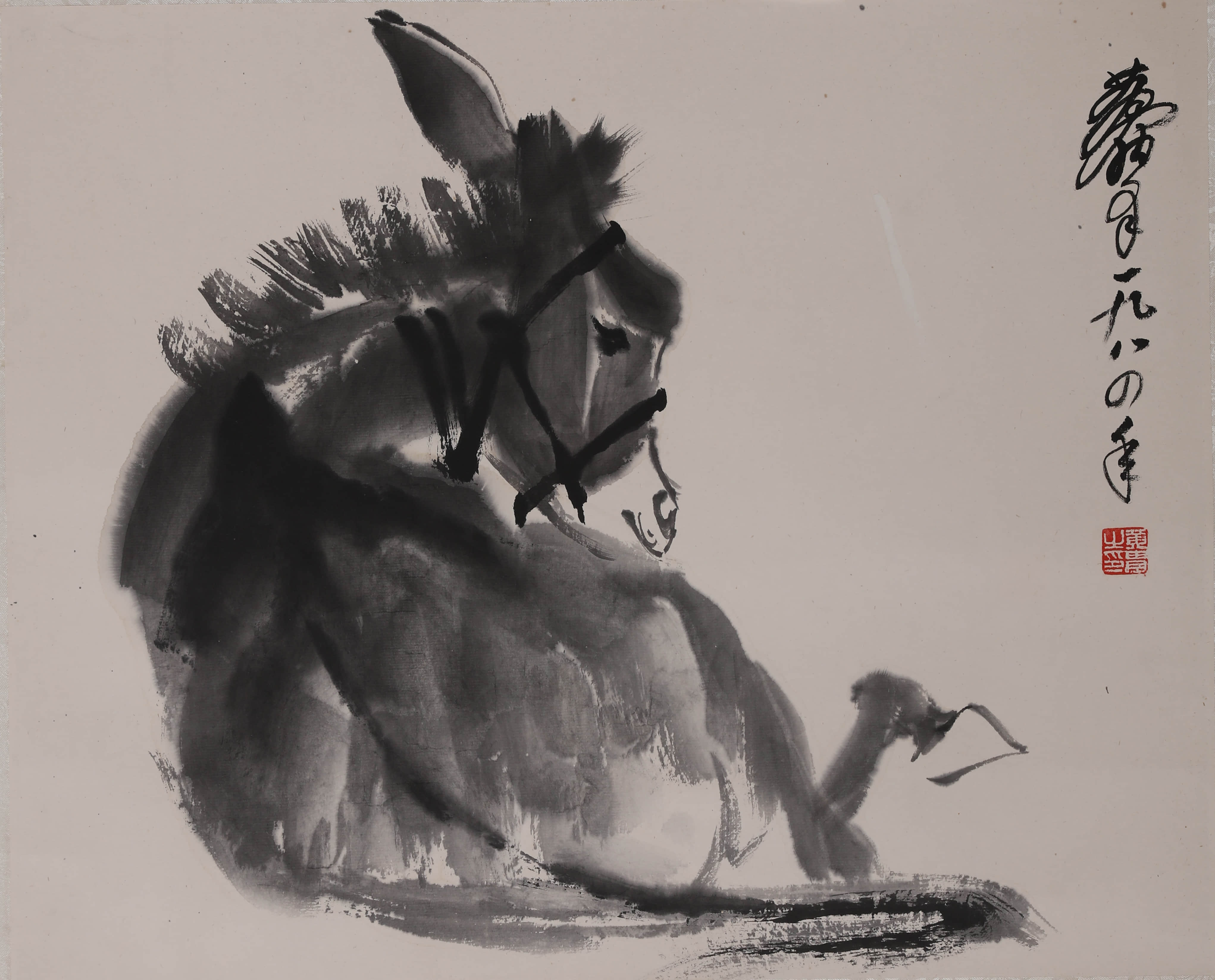 画驴的著名画家黄胄图片