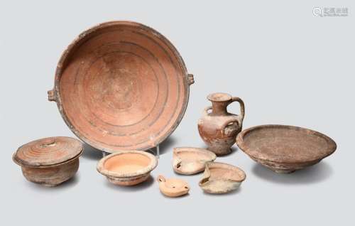 S***n Cypriot pottery vessels. Circa 7th 3rd centu…
