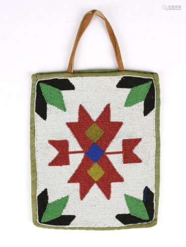 A Plateau flat bag. Probably Nez Perce, North West…