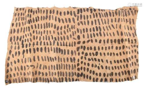 A Mbuti Pygmy bark cloth. Ituri, Democratic Republ…