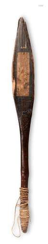 An Aboriginal spear thrower woomera. Victoria, Aus…