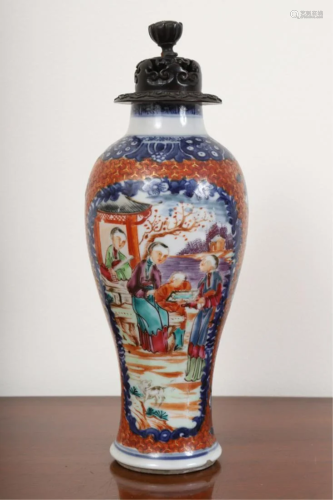 CHINESE VASIFORM PORCELAIN VASE