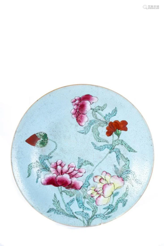 EARLY CHINESE PORCELAIN PLATE