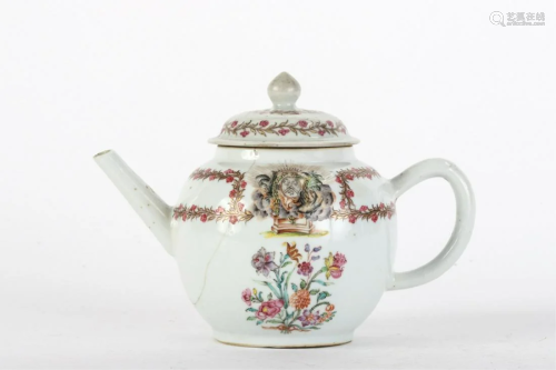 (18th c) CHINESE EXPORT ARMORIAL PORCELAI…