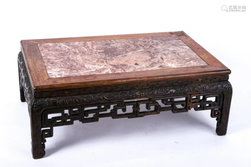 (19th c) CHINESE ***** with MARBLE ******