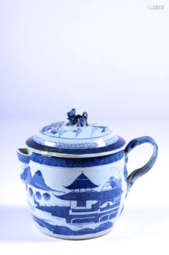 LARGE CHINESE EXPORT CIDER JUG