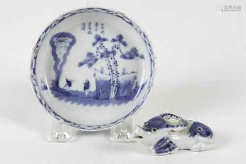 (19th c) CHINESE PORCELAIN SIGNED BOWL a…