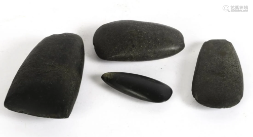 (4) WELL SHAPED EARLY NEOLITHIC TOOLS