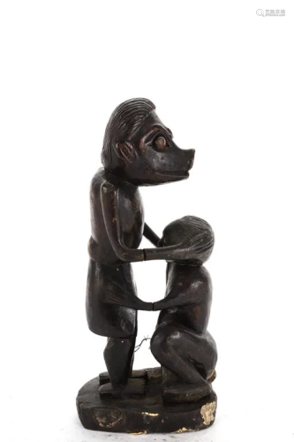 INTERESTING WEST AFRICAN FIGURAL GROUPING