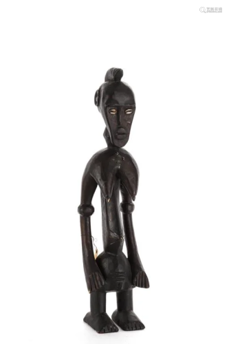 WEST AFRICAN STANDING FIGURE OF A FEM…