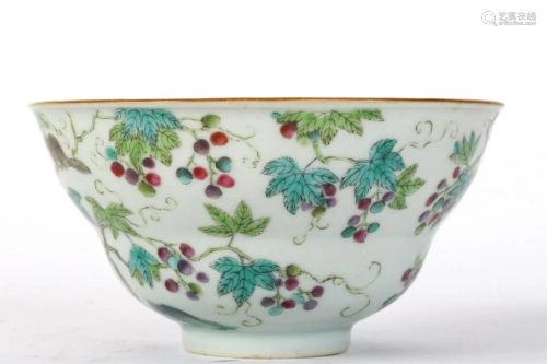 (19th c) CHINESE PORCELAIN BOWL