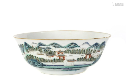 (19th c) CHINESE PORCELAIN BOWL