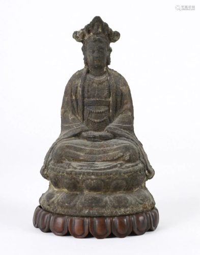 CHINESE T'ANG DYNASTY GODDESS KWAN-YIN