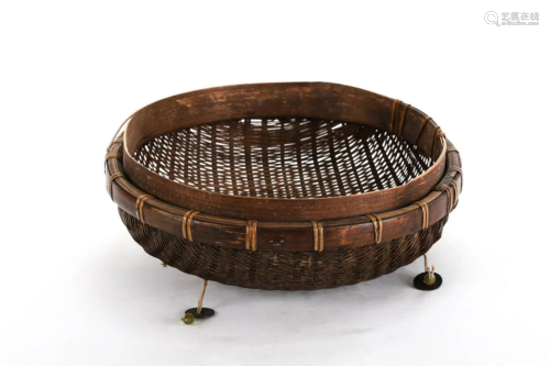 CHINESE WOVE BASKET