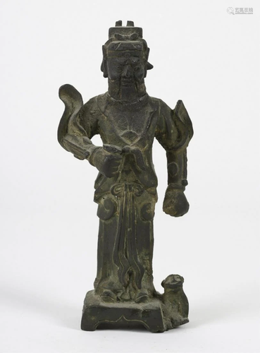 ANCIENT CHINESE BRONZE FIGURINE