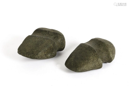2) EARLY STONE IMPLEMENTS POSSIBLY NATIV…