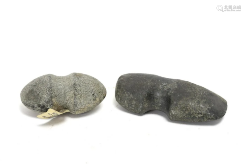 (2) EARLY STONE IMPLEMENTS