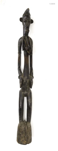 VERY FINE & OLD SENUFO CARVING of a FEM…