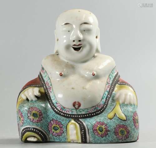 Chinese porcelain hotai Buddha, possibly 18th c.