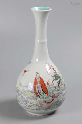 Chinese porcelain vase, possibly late Qing dynasty