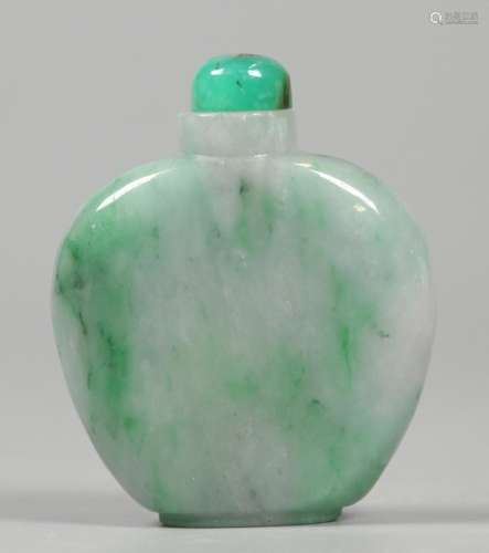 Chinese jadeite snuff bottle, possibly Republican period