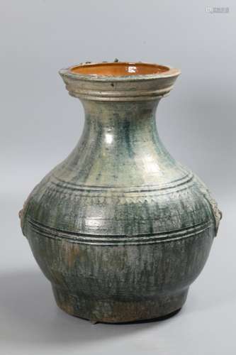 Chinese pottery vase, possibly Han dynasty