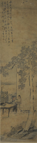 Chinese Painting of Bai Juyi by Shangguan Zhou