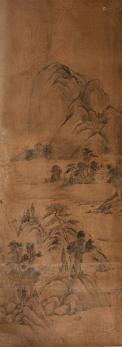 Unsigned Chinese Landscape Painting