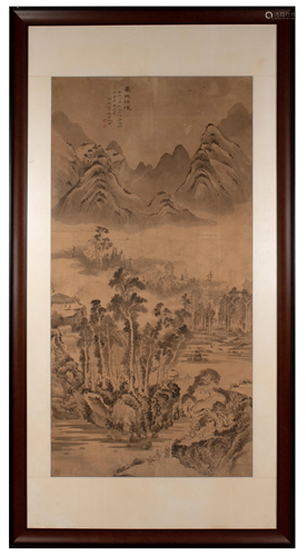 Chinese Landscape Painting attributed to Qian W…