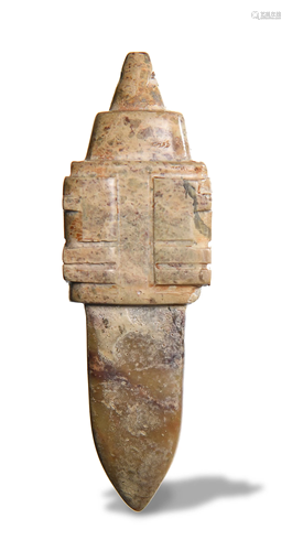 Chinese Jade Hammer, Liangzhu Culture