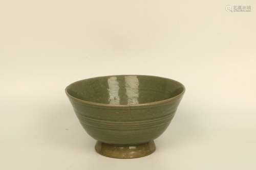 Celadon Glazed Porcelain Bowl