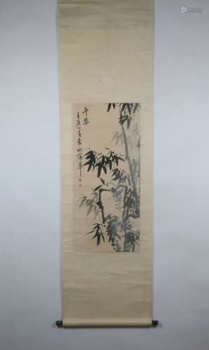 Painting Of Bamboo By Puhua