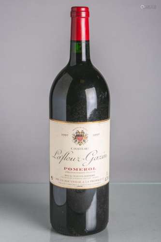3 Flaschen von Chateau Lafleur Gazin, Pomerol Madame Delfour, Borderie (1997), je 1,5 L.