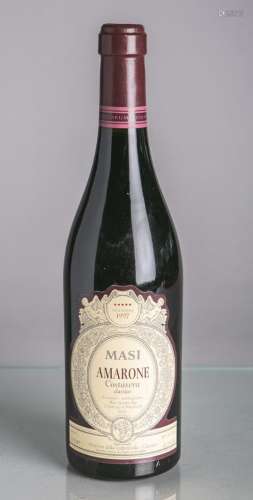 1 Flasche von Amarone Valpolicella, Masi, Classico (1997), Rotwein, 0,75 L. Im