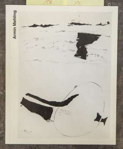 Mehling, Armin, Werkverzeichnis, Bochum 1971, mit persönlicher Widmung des Künstlers,