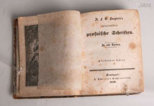 A.F.E. Langbein's ausgewählte prosaische Schriften in 8 Teilen, Teil 7, I. Scheible's