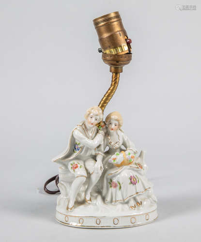 Collectible Japanese Export Porcelain Lamp