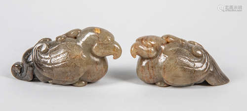 Pairs Chinese Jade Carving