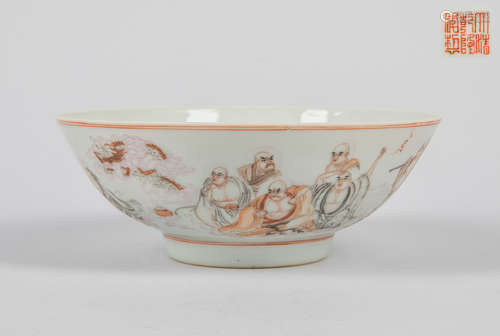 Chinese Famille Rose Porcelain Bowl