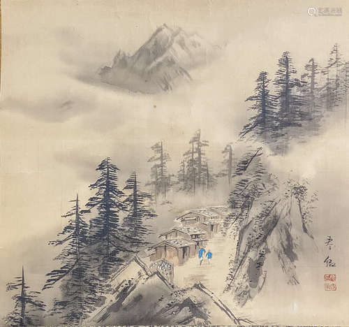 Japanese Wall Hanging Painting