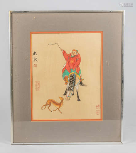 Old Chinese Wall Hanging Painting