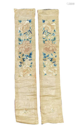 Pairs of Chinese Antique Silk Robe