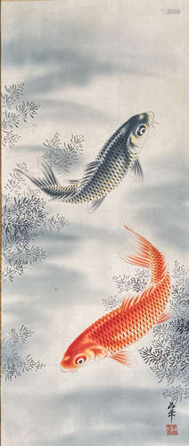 Japanese Painting Fish