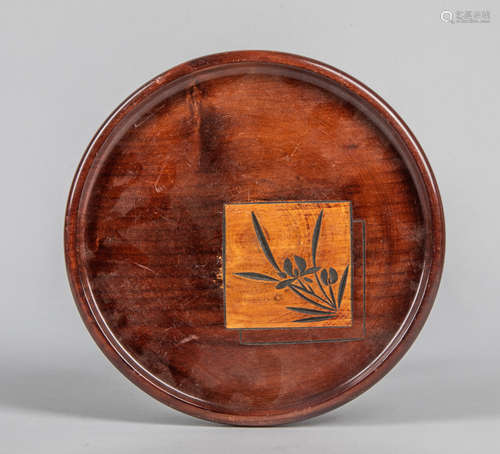 Japanese Showa  Wood Tray