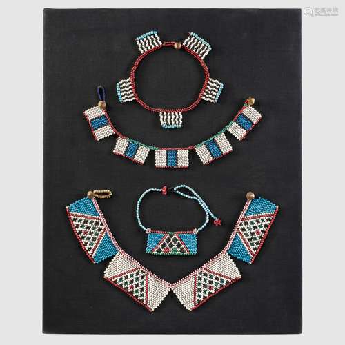 SELECTION OF ZULU BEADWORK SOUTHERN AFRICA