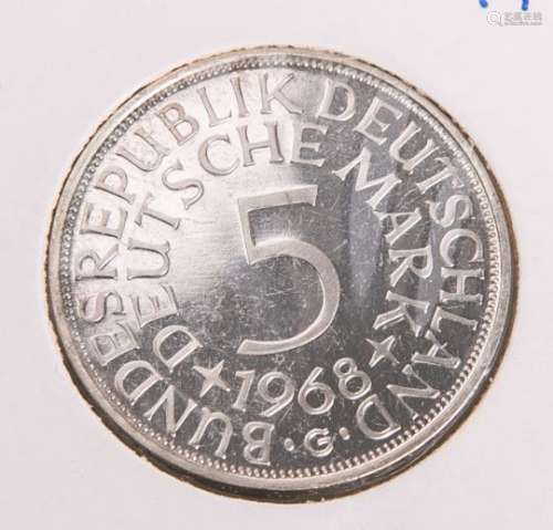 5 DM-Münze 