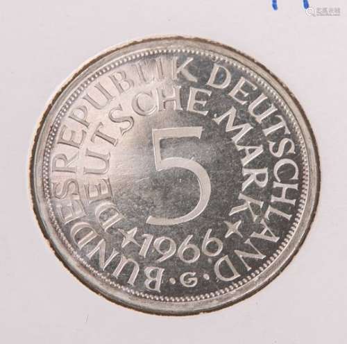 5 DM-Münze 