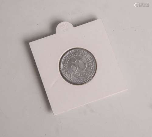 50 Pfennige-Münze 