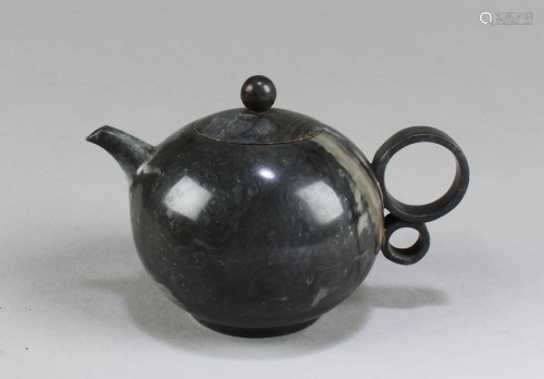 Chinese Jadestone Teapot