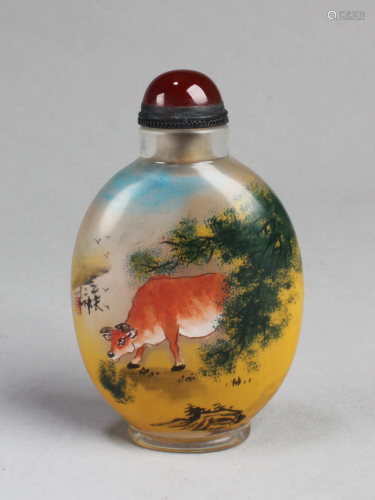 Chinese Crystal Snuff Bottle